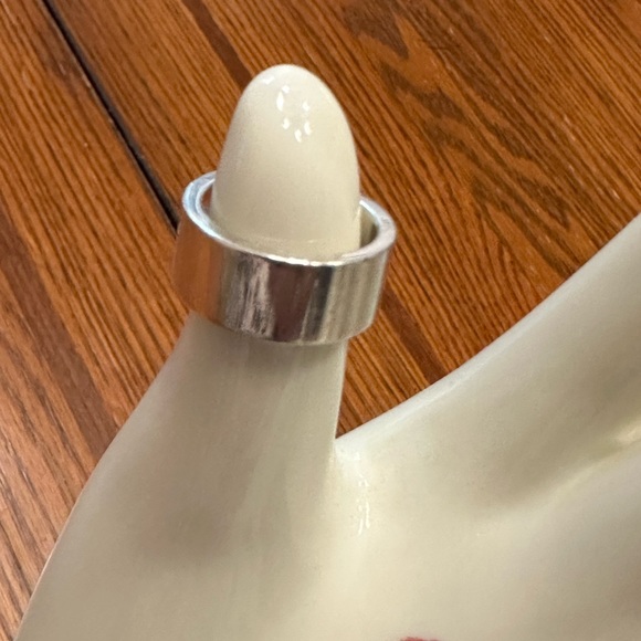 Gucci Cutout G Logo Band 925 Silver - Picture 4 of 6